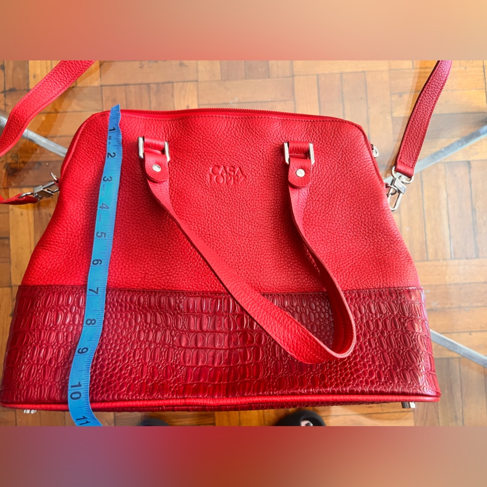 Casa López bag red colors - Picture 7 of 11